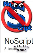 No Script logo with text added beneath Not Fucking Around